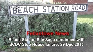 Beach Station site saga continues:  29th December 2015