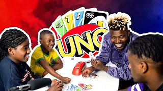 UNO EXTREME mit Familie | Ah Nice, Jayden & Nelly