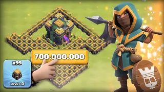 ФУЛЛ забор за 2 недели? Прокачка дорогого деффа на ТХ14 | Clash of Clans