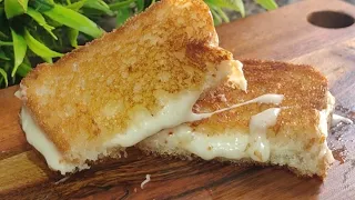 GRILLED CHEESE SANDWICH ! HOW TO MAKE PERFECT CHEESE SANDWICH