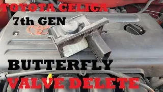 Butterfly Valve Delete Makes Toyota Celica Sound INSANE!