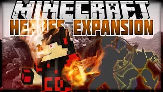 Minecraft: Mod Showcase - Heroes Expansion [GHOST RIDER, THOR, AND MORE!]