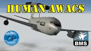 Falcon BMS 4.37 | POV HUMAN AWACS