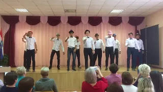 Крутой танец джентельменов! 11"А" 2K17-2K18/ Great dance of gentlemen! 11"А" 2K17-2K18