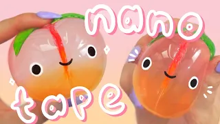 Nano tape peach bubble how to *ACTUALLY* make it! Step by Step!