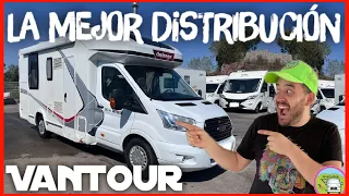 ✅ Vantour Autocaravana perfilada con la mejor distribución 🚐🔥