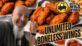 All You Can Eat Boneless Wings for $19.99 at Buffalo Wild Wings