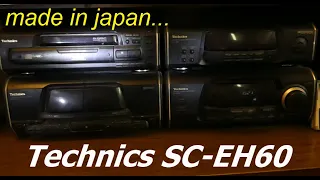 Музыкальный Hi-Fi центр Technics SC-EH60 (стереосистема). Японское качество! Лучшая акустика 90-х.