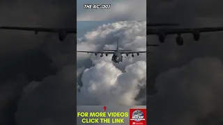 The deadly AC-130J Ghostrider of the U.S. Air Force #short