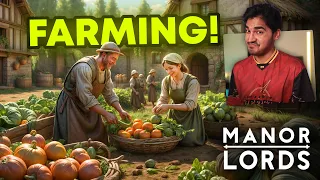 I Started FARMING In our TOWN! - Manor Lords [#4]