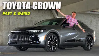 Toyota Crown Platinum: Fast & Weird