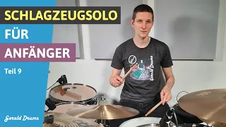 Schlagzeugsolo für Anfänger Teil 9 / Beginner Drum Solo 2022 - Gerald Drums