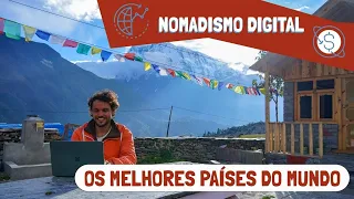 Os 10 melhores países do mundo para nômades digitais | Viajando fora da caixa