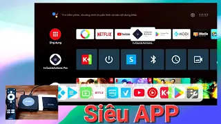 Siêu APP Android TV, Tự động mở app khi khởi động , mở đa nhiệm , map phím , tvquickaction pro