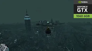 GTA 4 [2024] helicopter night ride over Liberty island