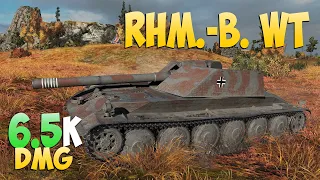 Rhm.-B. WT - 4 Frags 6.5K Damage - Modest! - World Of Tanks