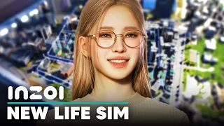 THE MOST REALISTIC LIFE SIM EVER! 😱 OPEN WORLD, WEATHER, & MORE! (INZOI GAMEPLAY)