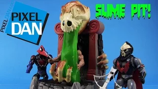 Evil Horde Slime Pit Masters of the Universe Mattel Playset Video Review (Retro Toy Rewind)