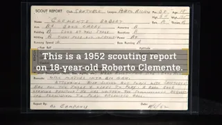 Roberto Clemente's 1952 Scouting Report – Stories from Inside the Hall of Fame