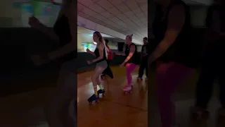 Heather and April ROLLING!!! Skate Reflections 8/12/23 #rollerskating #blowthewhistle #womenonwheels