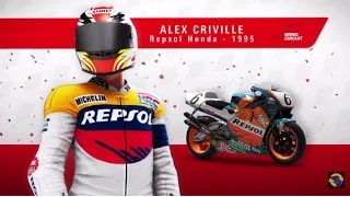 MotoGP 15 Eventos 2T #11 Alex Criville Honda NSR 500"95