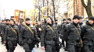 Крестный ход в Киеве в день Державной иконы Божьей Матери