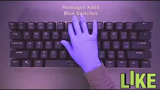 Redragon k605 Alien Giant Mechanical Keyboard Unboxing