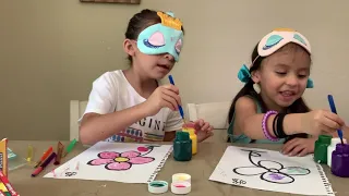 Blindfold Paint Challenge!!!