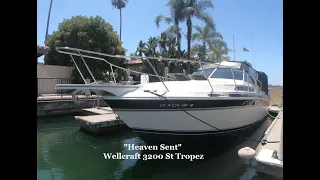 "Heaven Sent" a Wellcraft St Tropez 3200 Tour By South Mountain Yachts (949) 842-2344