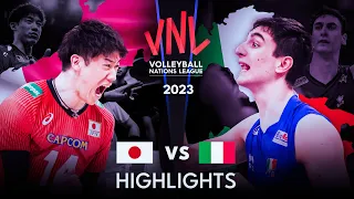 LEGENDARY MATCH | JAPAN vs ITALY | Men's VNL 2023