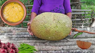 Traditional Jackfruit Curry in Coconut Milk | Village Recipe by Grandma | Super Healthy Tasty Meals