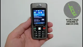 HP iPAQ Voice Messenger 500 Windows Mobile phone menu browse, ringtones, games, wallpapers