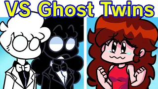 Friday Night Funkin' - VS Ghost Twins FULL WEEK + Cutscenes (FNF Mod/Hard/Echo/Hell) (Spooky Ghosts)