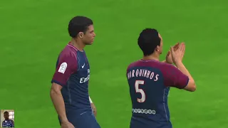 PES 2018 LEAGUE- PSG VS JUVENTUS - MIND BLOWING