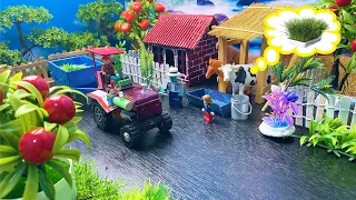 DIY Mini Farm Diorama Top the most creatives diy tractor mini petrol pump science project Mini DIY