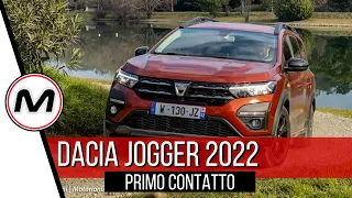 DACIA JOGGER 2022 | Prima prova su strada della nuova 7 posti