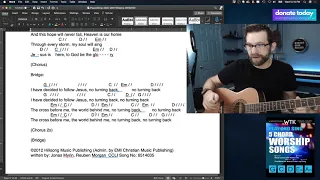 Christ is Enough Acoustic Guitar - Easy Chords Strum Along Chart Session by Eric Roberts
