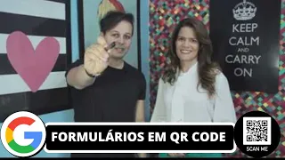 TUTORIAL: Como fazer questionários online no Google formulário e transformá-los em códigos QR Code