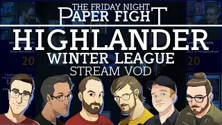 LRR Canadian Highlander League - Winter Ep 1 || Friday Night Paper Fight