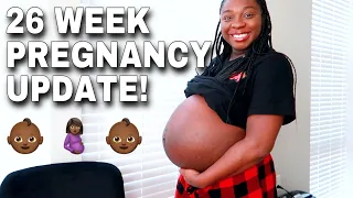26 WEEK PREGNANCY UPDATE! IDENTICAL TWINS!