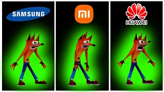 Crash Bandicoot WOAH Meme but Famous Phone Ringtones