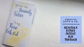 Creative Faith & Co. |  Heavenly Father Traveler’s Notebook Flip Through