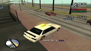 [ 2022 ] GTA San Andreas Taxi Missions level 12 Completion!