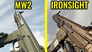 COD MW2 2022 vs Ironsight - Weapons Comparison