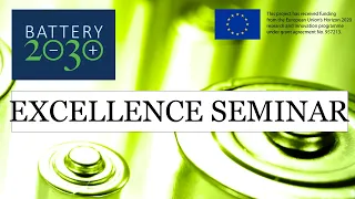 BATTERY 2030+ Excellence seminar Sodium-ion and Na-ion batteries October 26th,