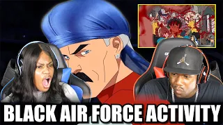 OMNI MAN HAS BLACK AIR FORCE ACTIVITY REACTION