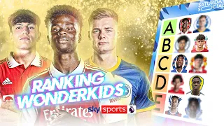 Ranking the 10 BEST WONDERKIDS In The Premier League 🌟 | Saturday Social ft Robbie & Rory Jennings