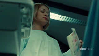 Orphan Black - 2x10 - Sarah Stab Rachel In The Eye