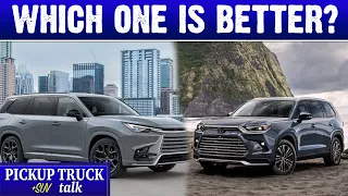 Surprising Differences between Toyota Grand Highlander vs Lexus TX