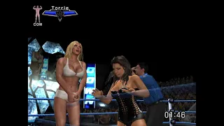 Torrie Wilson vs Candice Michelle - WWE SmackDown! vs. RAW 2007 | 2023-08-15